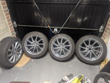 Alfa Romeo Giulia 18 inch Turbine Alloy Wheels Set of 4 With Winter tyres