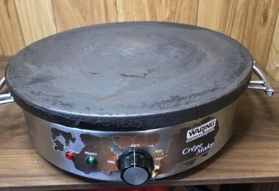 Waring Commercial Electric Crepe Maker WSC160X 16'' 120V WORKS GREAT