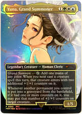 Yuna, Grand Summoner [Borderless Foil] #1 Prices | Magic Gateway