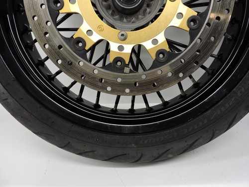 07 Husqvarna SMR 510 17 PULGADAS SUPERMOTO RUEDAS PIÑÓN DELANTERO TRASERO FRENO ROTOR🔥 - Imagen 4 de 24