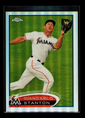 2012 Topps Chrome Refractor #32 Giancarlo Stanton