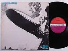 LED ZEPPELIN Self Titled ATLANTIC 588171 LP 1st uk pressing turquoise cover w