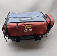 Plano Tackle Systems Guide Series Tackle Bag w/ 4 StowAway Boxes – Red Gray 3600