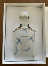 Richard Ginori Italy 1735 Porcelain Christmas Time Tea Caddy Lid Jar Box New