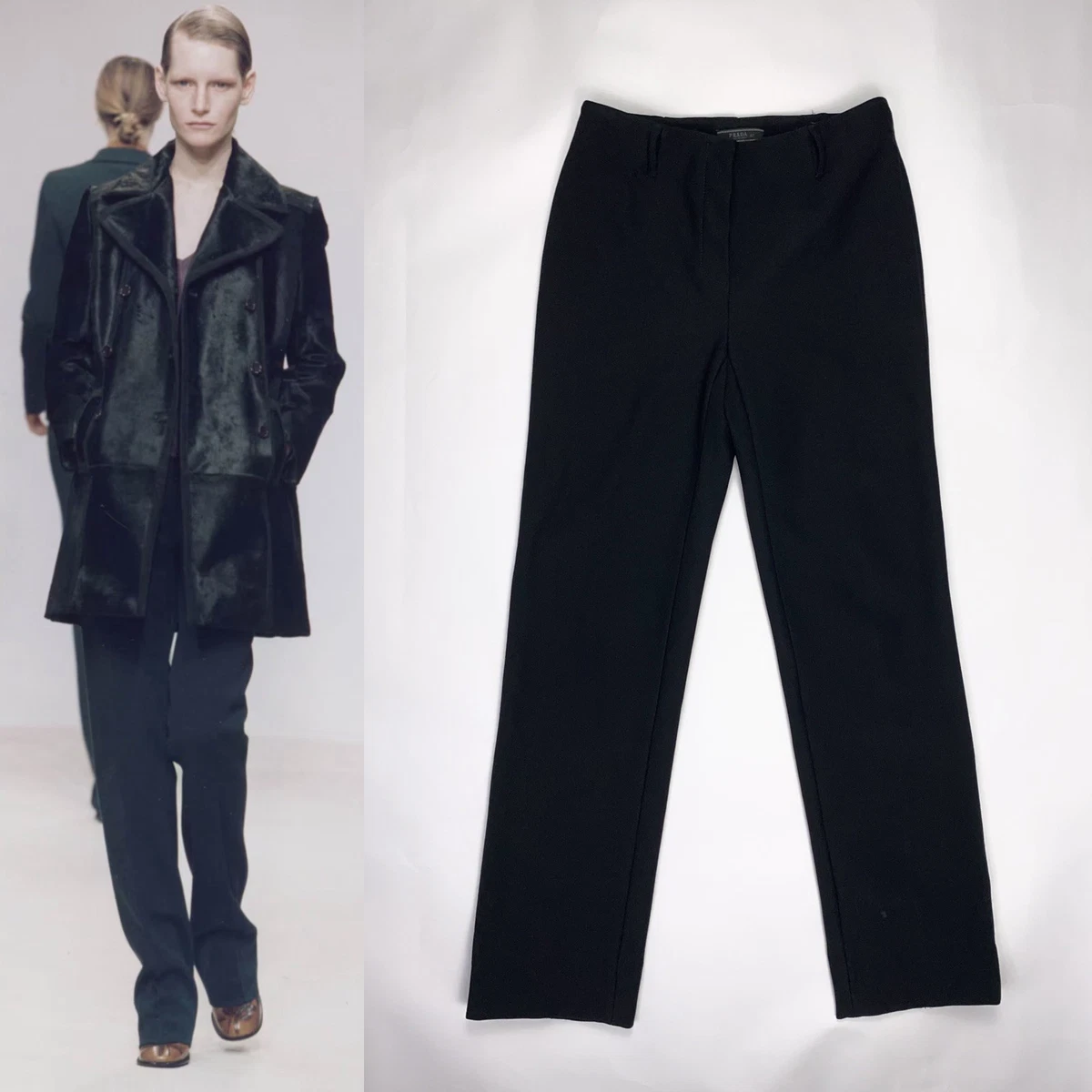 PRADA Black Pants for Women for sale | eBay