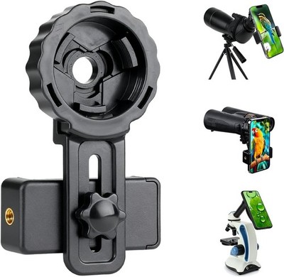 Telescope Phone Adapter, Binocular Photo Adapter for Android & iPhone, Phone ...