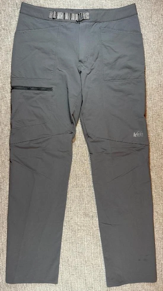 Men's REI Activator V2 Soft-Shell Pants 36x34 gray