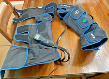 REATHLETE Air C + Heat Therapy Air Compression Leg Massager Boots Controller