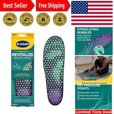 Revitalize Recovery Orthotics: Trim-to-Fit Insoles for Women 6-10 - Fast Relief