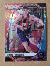 2024-25 Panini Prizm Euroleague Simone Fontecchio #139 25th Anniversary Baskonia