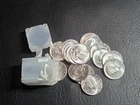 Original Roll of 20 BU 1964 Kennedy Silver Half Dollars