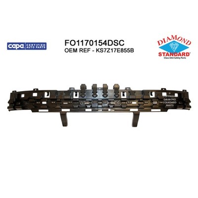 FO1170154 Replacement Rear Bumper Impact Absorber Fits 2019-2020 Fusion DS-CAPA