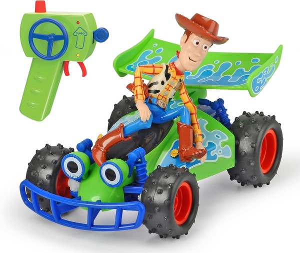 Jada Disney Pixar Toy Story Turbo Buggy Mit Woody Funkferngesteuertes Auto-image