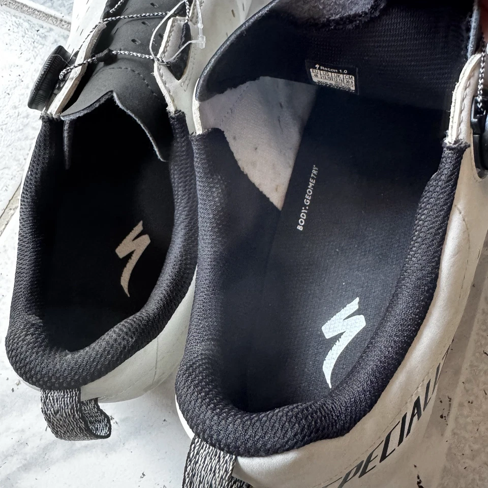 Specialized Recon 1.0 Gravel MTB Ciclismo Zapatos para Hombres EE. UU. 13.75 (UE 48) Blanco -COMO NUEVO Foto 3 de 4