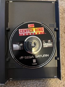 Center Ring Boxing Sega Saturn CIB Complete w/ Manual Reg Card Great Condition