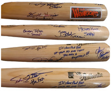 Warriors Cast Signed X7 Baseball Bat James Remar +6 Exact Photo Proof