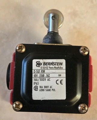 Bernstein Grenztaster / Endschalter mit Rolle / D-SUI RW 16A/500 / 16A 500V