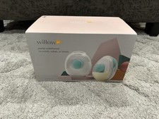 Willow Go Double Electric Bluetooth Breast Pump Kit NEW