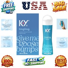 Tingling Water Based Lube, Sensorial Personal Lubricant for Men, Women  Coup...