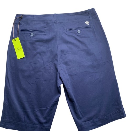 Tommy Bahama Women's Golf Shorts - Size 10 Navy Blue Pockets Belt Loops NEW - Picture 3 of 7