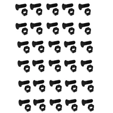 30 - Plow Bolt & Nut for Blades/ Cutting Edge, 3/4-10X2 1/2 - Grade 8, Dome Head