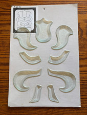 Classic 9 piece Floral Bevel Cluster- Model 22-63112- Pattern included