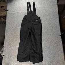 Columbia Sportswear Black Ski Snow Bib Overalls Pants Youth Size 14/16 152 XL