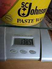 SC Johnson Paste Wax 16oz Approximately 70% Full Original Formula Discontinued