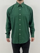 Vintage 1990s 90s YSL Yves Saint Laurent Pour Homme Mens Shirt size 39/15