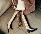 Large Halloween 31 In. Rag Doll Cloth Witch W Broom Shelf Sitter Folk Art Decor — photo 10