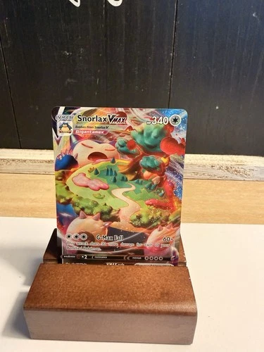 Pokémon TCG Snorlax VMAX #142/202 Sword & Shield Base Set Ultra Rare