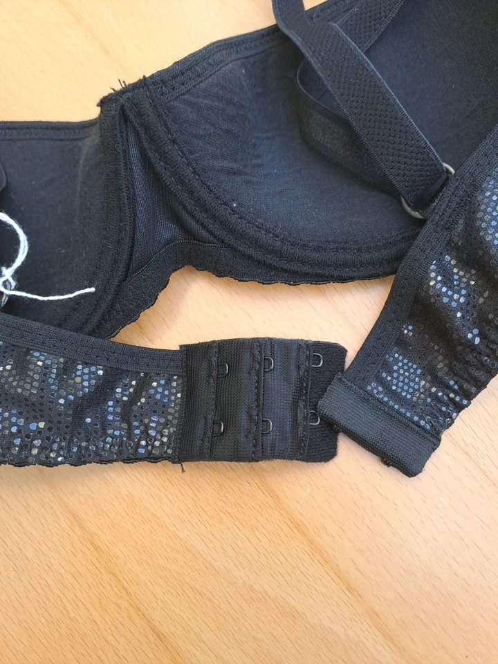 BH 75B Schwarz Push-up KRISLINE Damen Neu - Bild 4 von 4