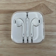 Apple EarPods In Ear Canal Headset White Wired 3.5mm In Plastic Case