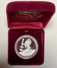 1987 DISNEY SNOW WHITE❤️ DOPEY  1 Troy oz .999 Silver