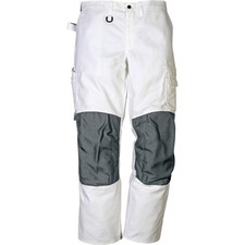 Fristads Baumwoll-Hose 268 BM Weiß Größe C44 – Arbeitshose für Profis - Neu