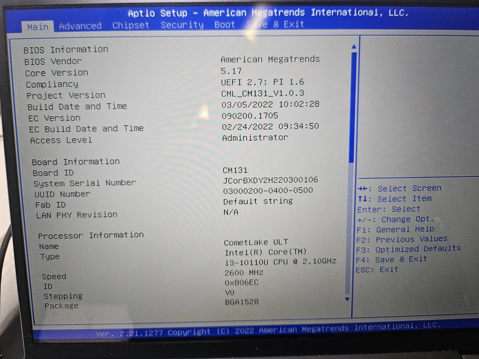 Notebook Portatile Chuwi CoreBook X CW1529 Intel i3-10110U 16/512Gb batteria new - Imagen 2 de 4