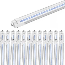 25pcs 8FT LED Shop Light Bulbs T8 Fa8 45W 8 Foot Workshop Garage LED Tube Lights