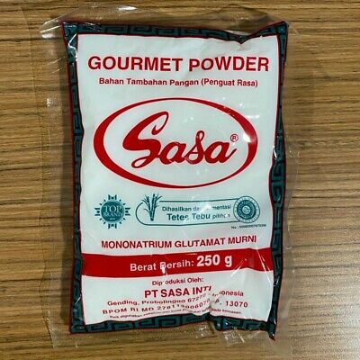 Sasa Indonesia Gourmet Powder Pure Monosodium Glutamate 250g Uncle Roger S Msg Ebay