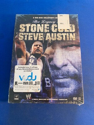 WWE - Stone Cold Steve Austins Life Legacy (DVD, 3-Disc Set