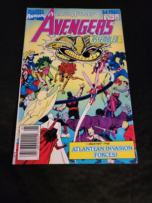 Marvel Comics Annual The Avengers Assembled #18 1989