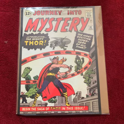 2011 THOR JOURNEY INTO MYSTERY #83 ASGARD PRESS VTG MARVEL COMICS POSTER SERIES
