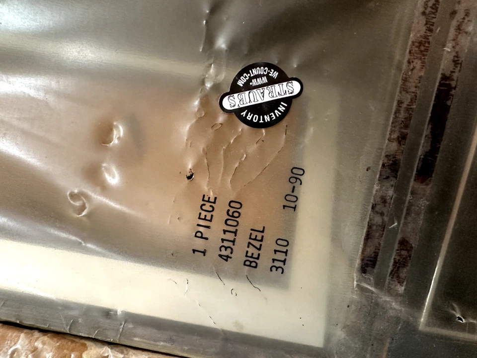 Mopar OEM NOS 4311060 Dash Bezel 1987 Dodge 600 SE Sedan - Image 2 of 4