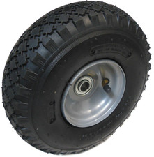 10" Pneumatic Tire Steel Rim 3.00-4 Tire 5/8 Bearing Dolly Wagon Go Kart Carts