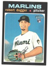 2020 Topps Heritage Robert Dugger #528 RC
