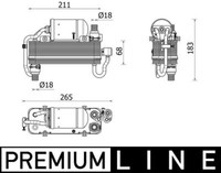 Mahle Original AC960000P Klimakondensator Mit Trockner FüR Bmw
