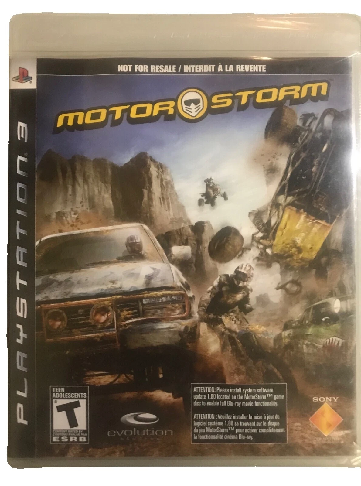 Videojuegos de carreras de Sony Playstation 3 con Manual