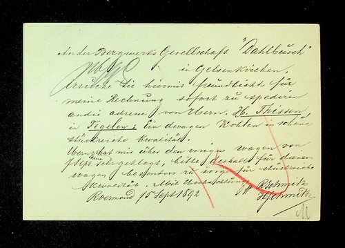 Nederland gefrankeerde briefkaart met kleinrondstempel ROERMOND - Bild 2 von 2