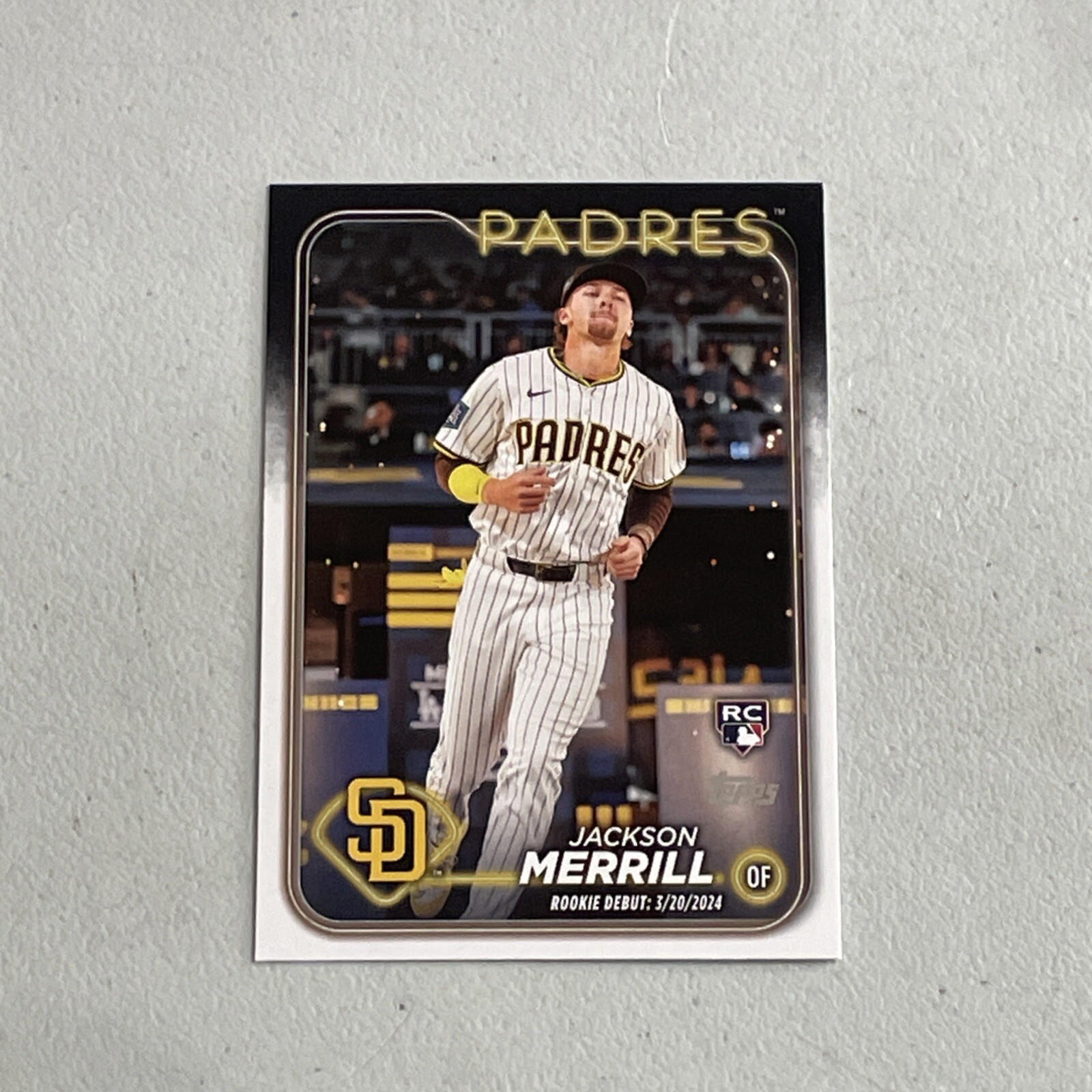 2024 Topps Update Series Base Card #US-169 Jackson Merrill RC Rookie Debut
