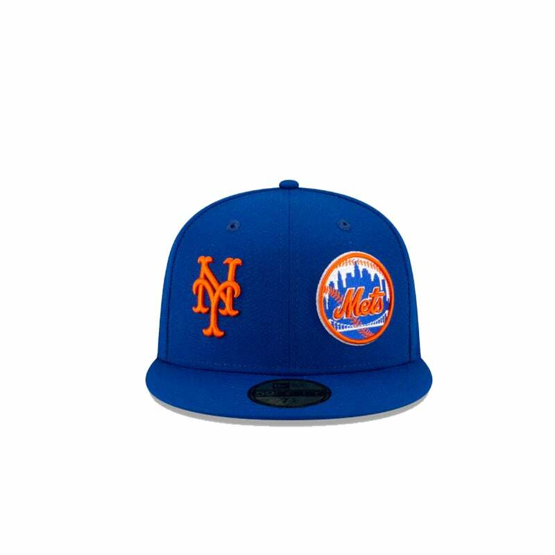 NEW YORK METS MLB PATCH PRIDE 59FIFTY FITTED ROYAL | eBay