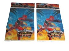 LOT 2 POWER RANGERS JUNGLE FURY PARTY FAVOR GOODY LOOT BAGS - PARTY SUPPLIES